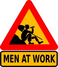 Men at work